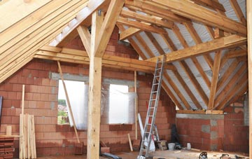 Russ Hill attic trusses